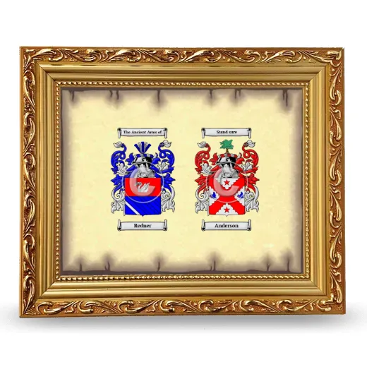 Anniversary Framed - Gold