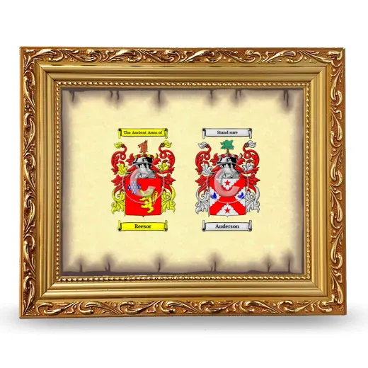 Anniversary Framed - Gold