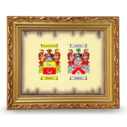 Anniversary Framed - Gold