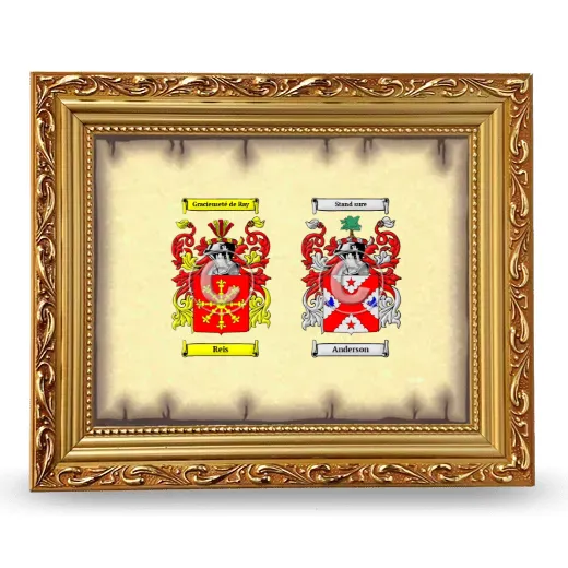 Anniversary Framed - Gold