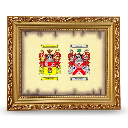 Anniversary Framed - Gold
