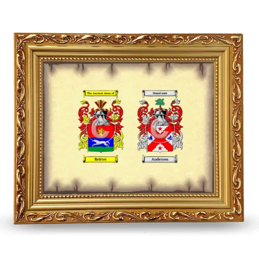 Anniversary Framed - Gold