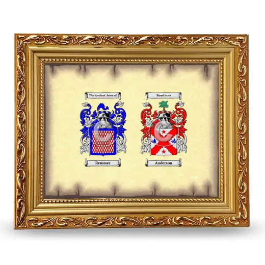 Anniversary Framed - Gold