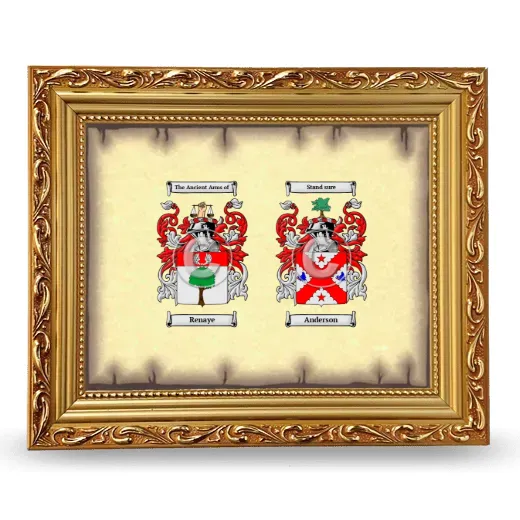 Anniversary Framed - Gold