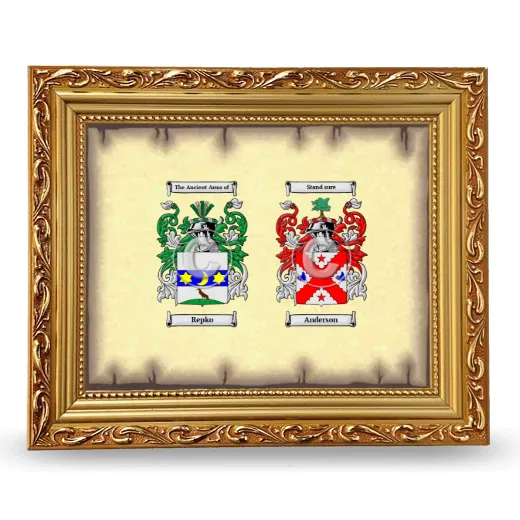 Anniversary Framed - Gold