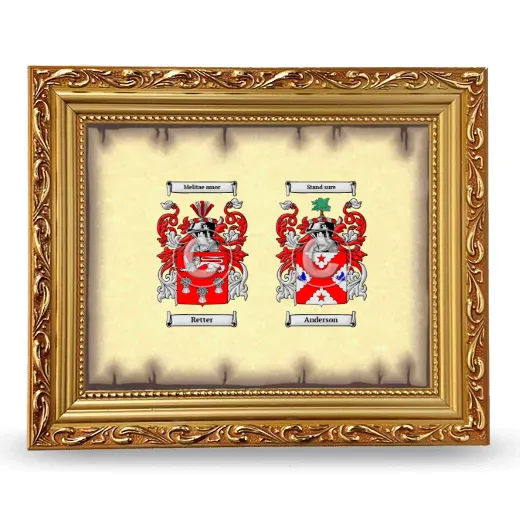 Anniversary Framed - Gold