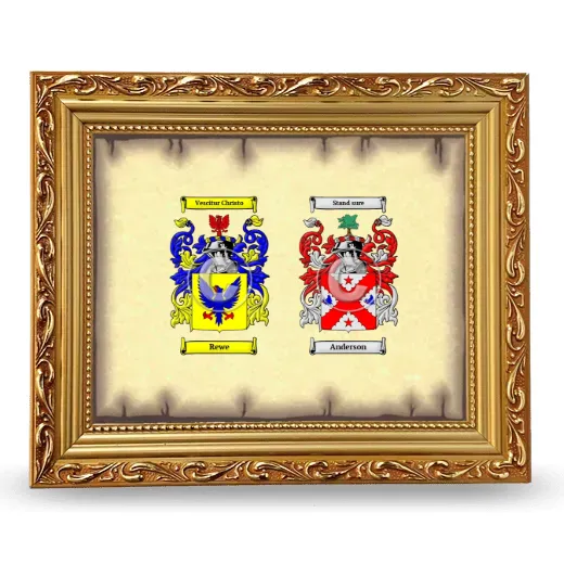 Anniversary Framed - Gold