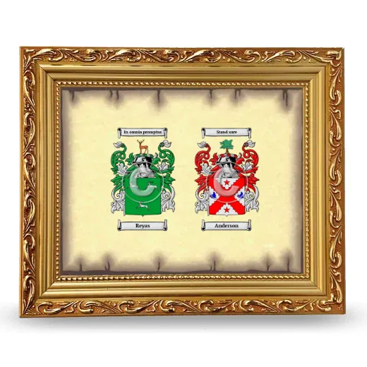 Anniversary Framed - Gold