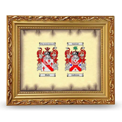 Anniversary Framed - Gold