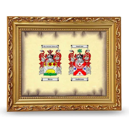 Anniversary Framed - Gold