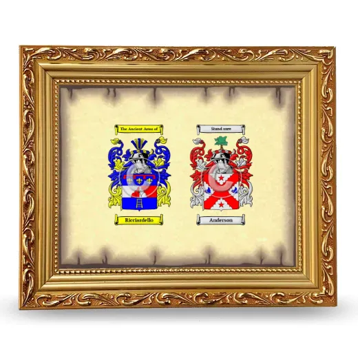 Anniversary Framed - Gold