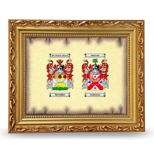 Anniversary Framed - Gold