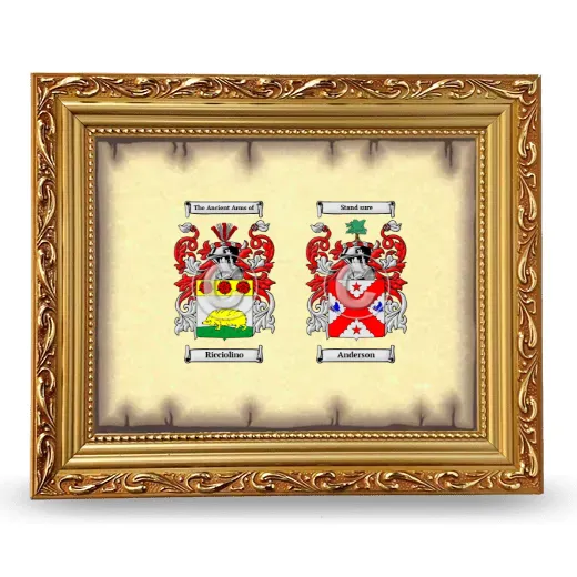 Anniversary Framed - Gold