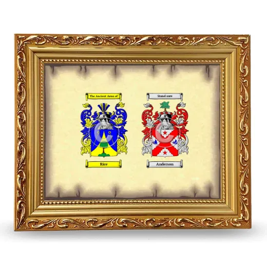 Anniversary Framed - Gold