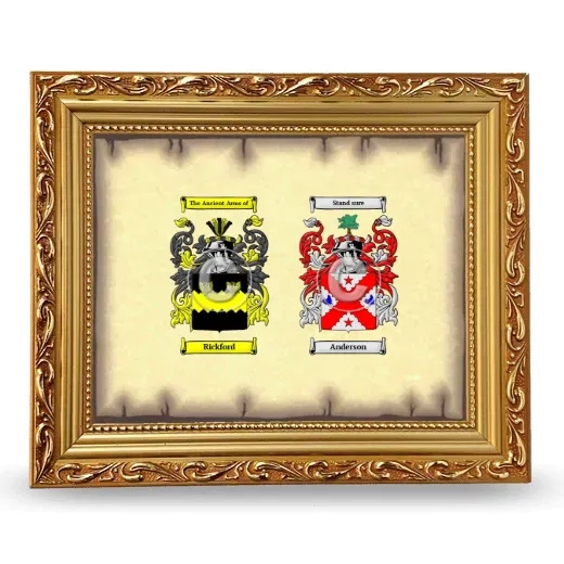 Anniversary Framed - Gold