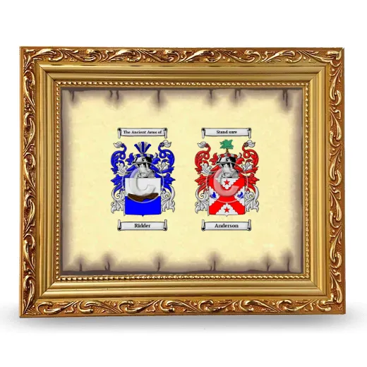 Anniversary Framed - Gold