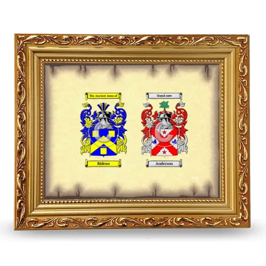 Anniversary Framed - Gold