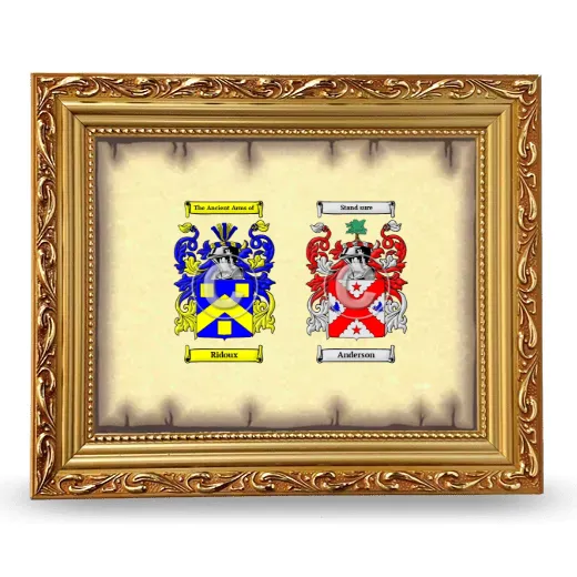 Anniversary Framed - Gold