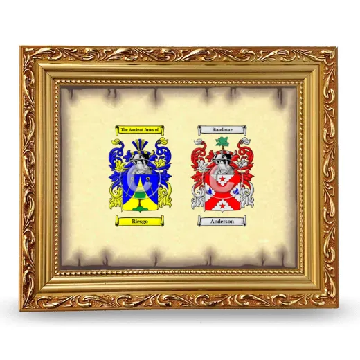 Anniversary Framed - Gold