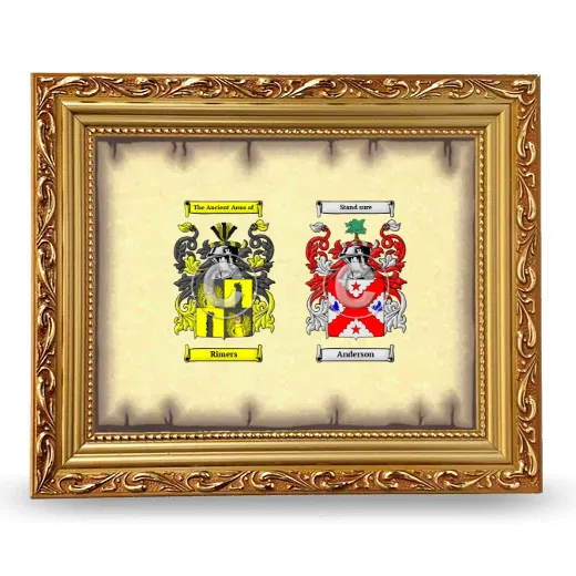 Anniversary Framed - Gold