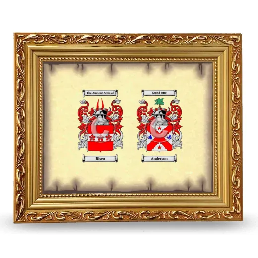 Anniversary Framed - Gold