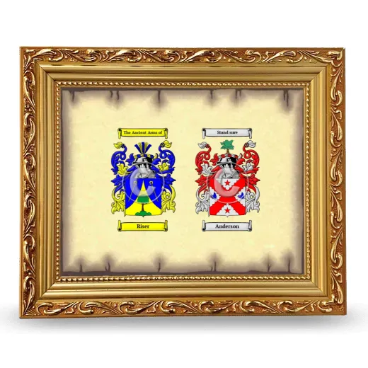 Anniversary Framed - Gold