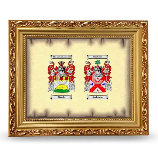 Anniversary Framed - Gold