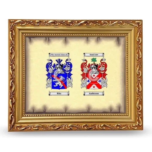 Anniversary Framed - Gold