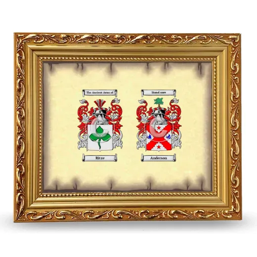 Anniversary Framed - Gold