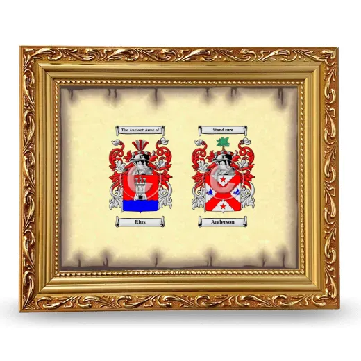 Anniversary Framed - Gold