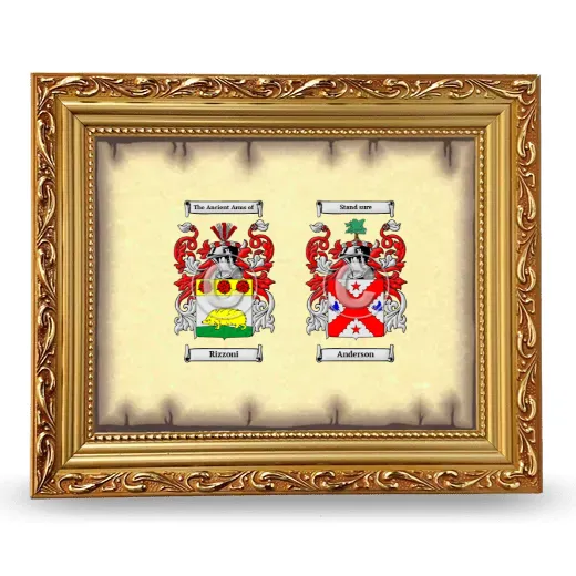 Anniversary Framed - Gold