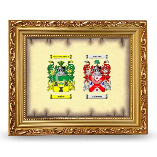 Anniversary Framed - Gold