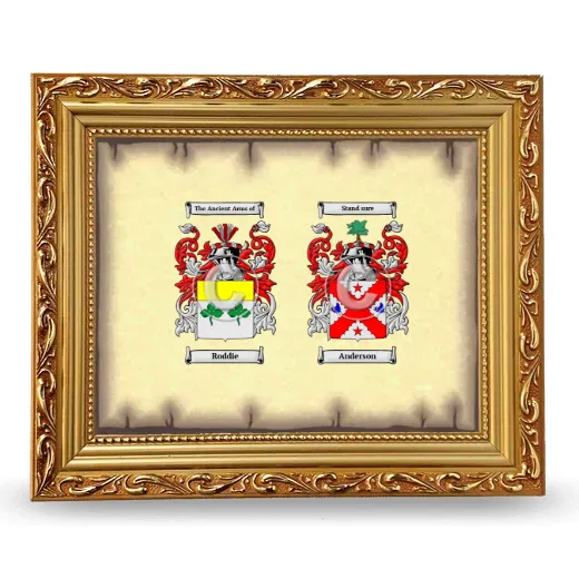 Anniversary Framed - Gold