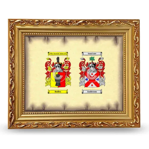 Anniversary Framed - Gold