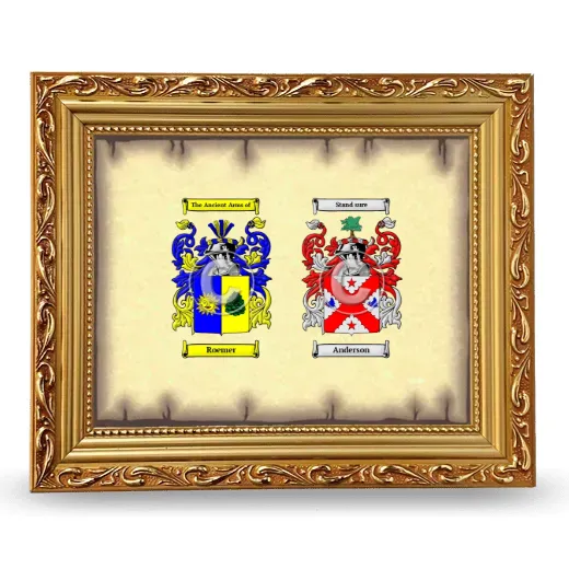 Anniversary Framed - Gold