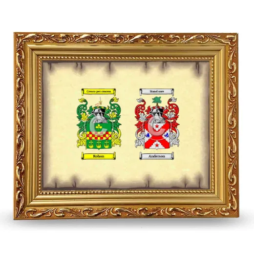 Anniversary Framed - Gold