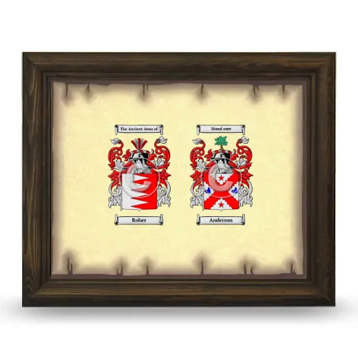 Anniversary Framed - Brown