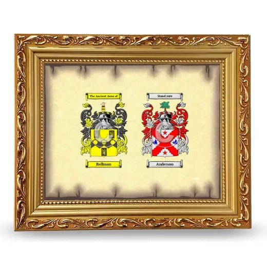 Anniversary Framed - Gold