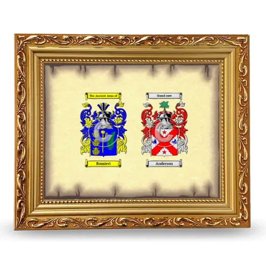 Anniversary Framed - Gold