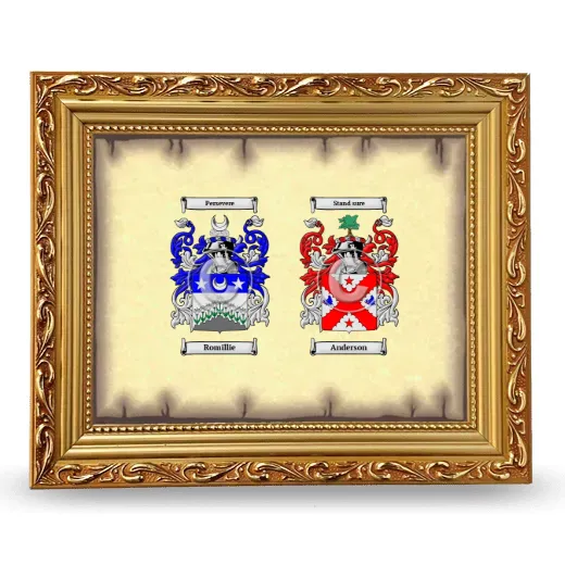 Anniversary Framed - Gold