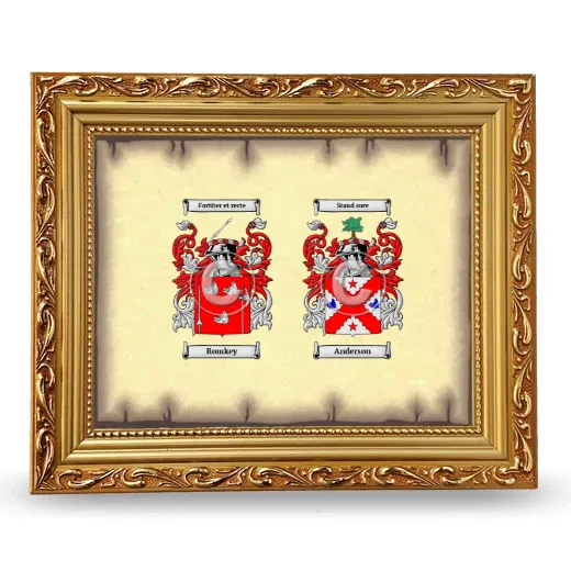 Anniversary Framed - Gold