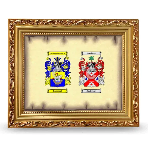 Anniversary Framed - Gold