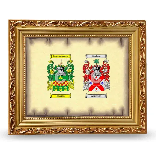 Anniversary Framed - Gold