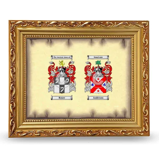 Anniversary Framed - Gold