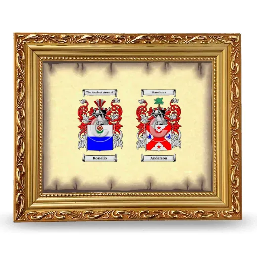 Anniversary Framed - Gold