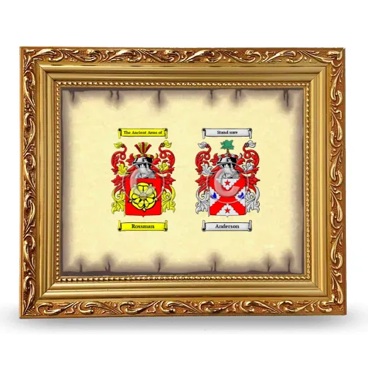 Anniversary Framed - Gold