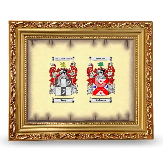 Anniversary Framed - Gold