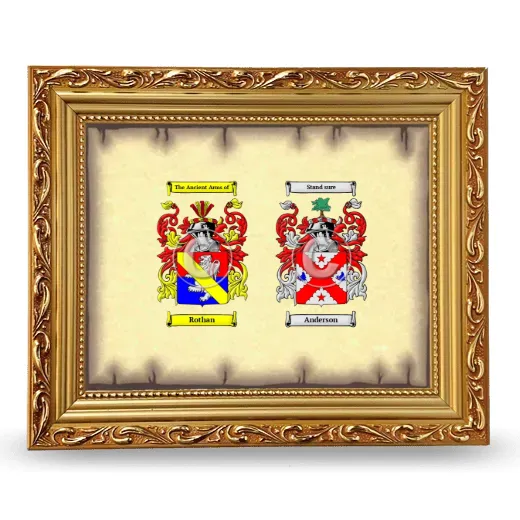 Anniversary Framed - Gold