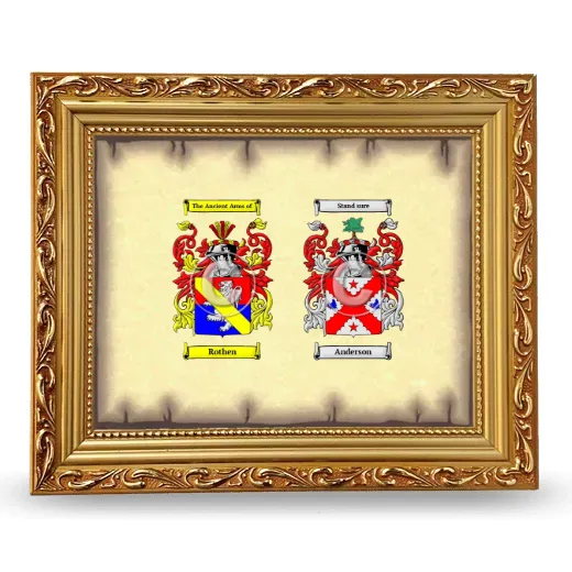 Anniversary Framed - Gold