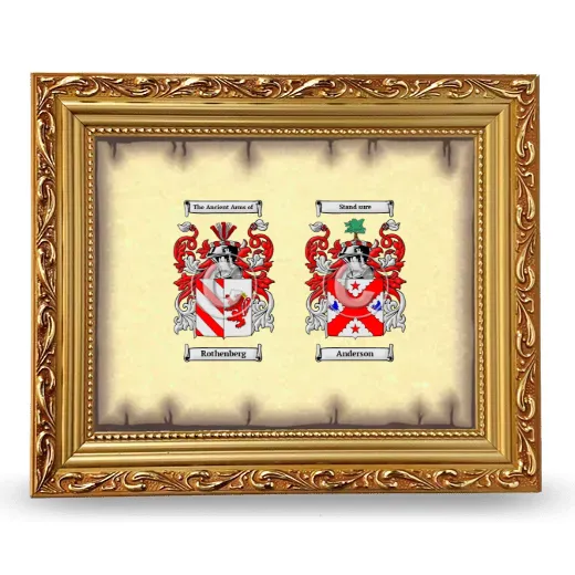 Anniversary Framed - Gold